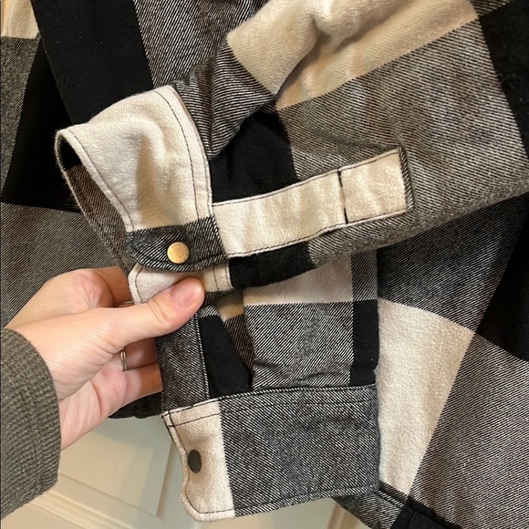 5.11 Tactical Plaid Flannel Sherpa Lined Seth Shirt Jacket - Size Medium - Picture 9 of 15